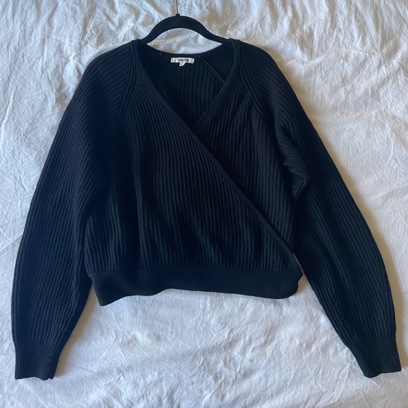 Splendid Adele Wrap Sweater, L - Picture 3 of 7